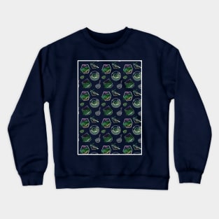 Terrariums Pattern Crewneck Sweatshirt